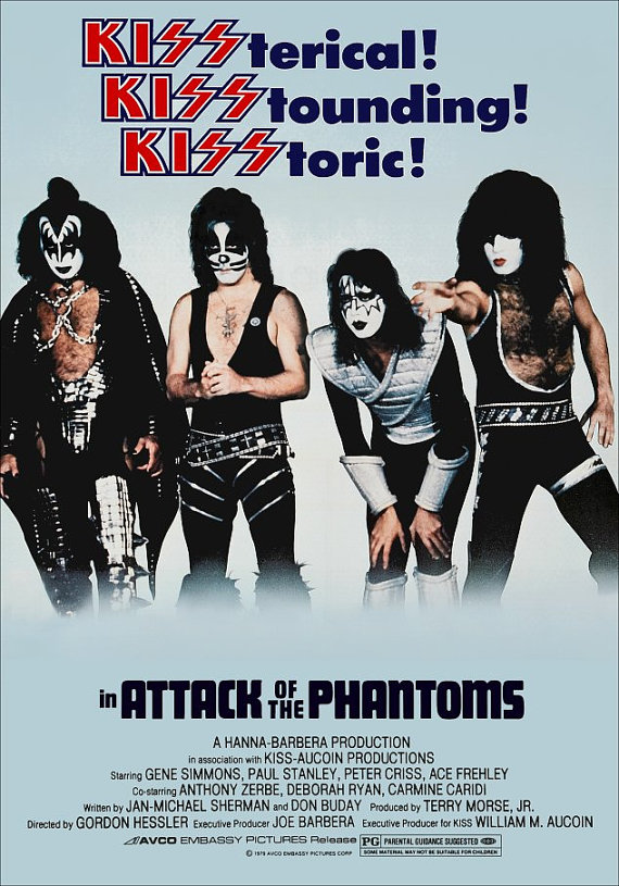Kiss contre les fantômes