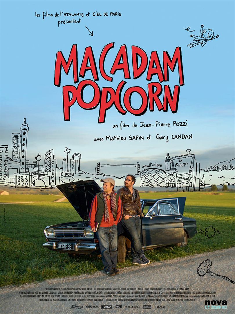 Macadam popcorn