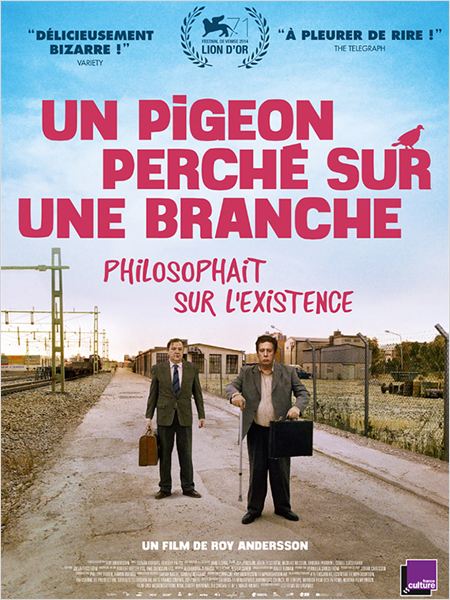 Un pigeon perché sur une branche philosophait sur l'existence